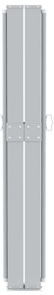 Uvlačiva bočna tenda za terasu 170 x 1200 cm plava - Plava / 170 x 1200 cm
