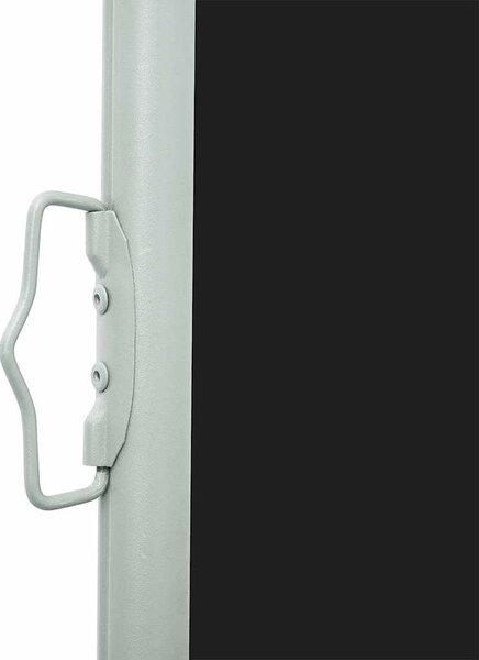 Uvlačiva bočna tenda za terasu 140 x 600 cm crna - Crna / 140 x 600 cm