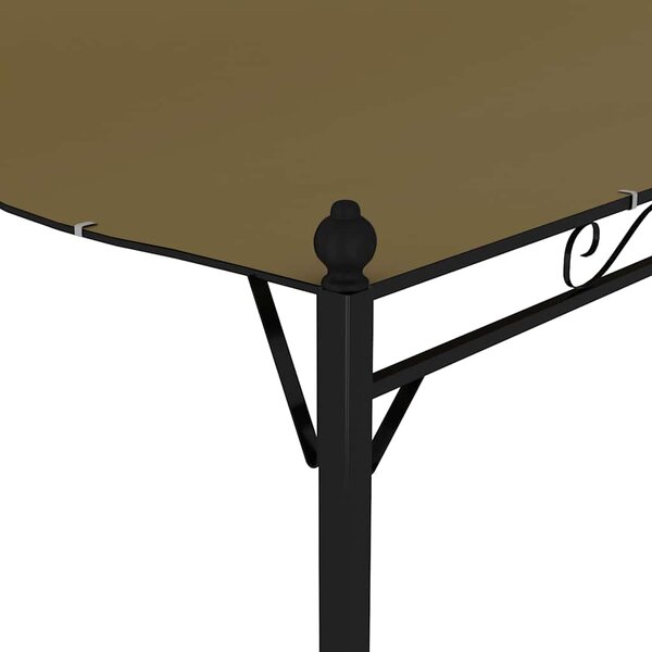 Nadstrešnica 3 x 2,4 m smeđe-siva 180 g/m² - Tupe / N/A