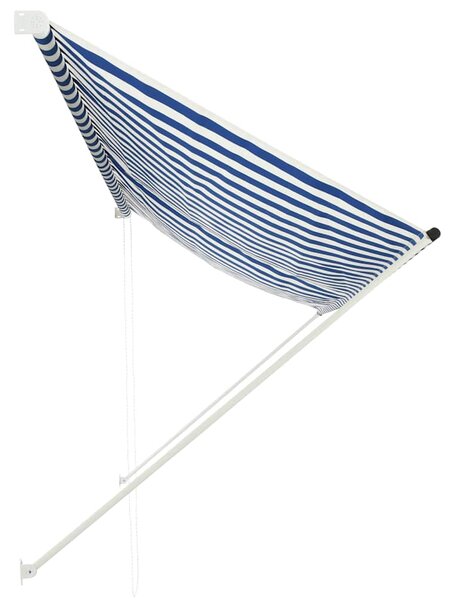 Tenda na uvlačenje 350 x 150 cm plavo-bijela - Plava / 350 x 150 cm