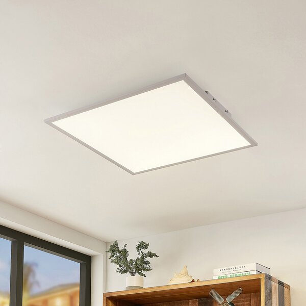Lindby Luay LED panel, 60 x cm, bijeli, 3000-6000K, prigušiva, Bijela, Kuhinja, Plastika