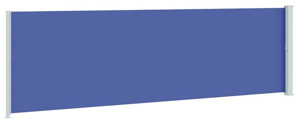 Uvlačiva bočna tenda za terasu 180 x 600 cm plava - Plava / 180 x 600 cm