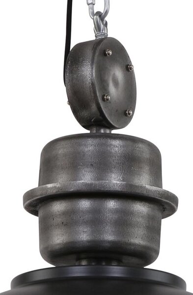 Steinhauer Crna industrijska viseća svjetiljka Bikkel L02, prigušiva, Crno, Dnevni boravak/blagovaonica, Metal