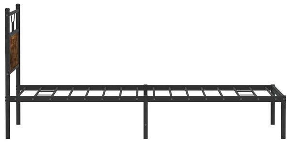 Okvir kreveta bez madraca 107x203 cm konstruirano drvo - Smeđa / 107 x 203 cm