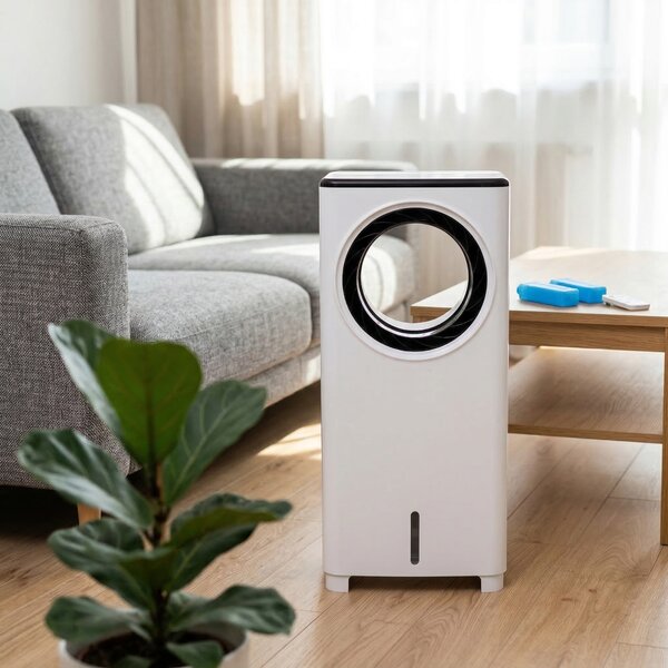 Prijenosni 3u1 vodeni klima uređaj daljinski upravljač 4l 80w dodir 360° cirkulacija zraka