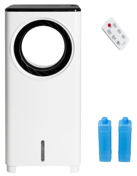 Prijenosni 3u1 vodeni klima uređaj daljinski upravljač 4l 80w dodir 360° cirkulacija zraka