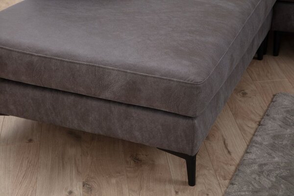 Atelier Del Sofa Kutna garnitura, Antracit, Porto Corner (CHL-02-C-EOT) - Anthracite