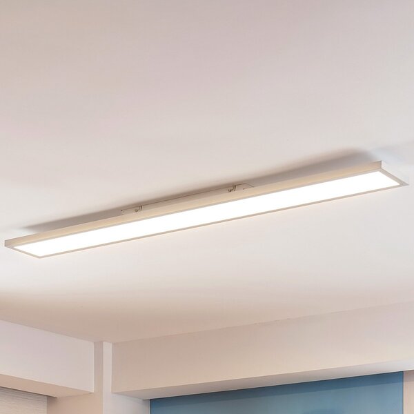 Arcchio Enora LED panel, 3500lm, bijela, metal, 119,5 cm, Bijela, Dnevni boravak/blagovaonica, Plastika