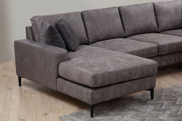 Atelier Del Sofa Kutna garnitura, Antracit, Porto Corner (CHL-02-C-EOT) - Anthracite