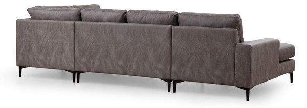 Atelier Del Sofa Kutna garnitura, Antracit, Porto Corner (CHL-02-C-EOT) - Anthracite