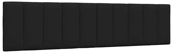 Krevet s madracem Hanko crni 200x200 cm od tkanine - Crna / 200 x 200 cm
