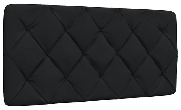 Okvir kreveta s LED-om bez madraca crni 100x200 cm od tkanine - Crna / 100 x 200 cm