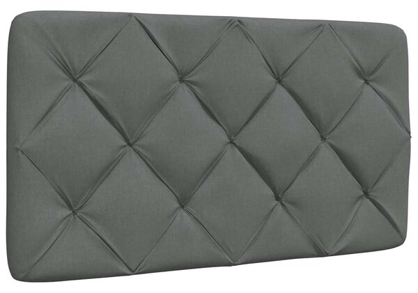 Okvir kreveta s LED-om bez madraca 90x200 cm od tkanine - Siva / 90 x 200 cm