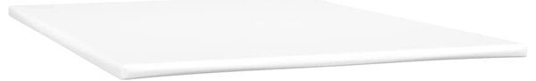 Krevet s oprugama i madracem LED svjetlosivi 160x220 cm baršunasti - Siva / 160 x 220 cm