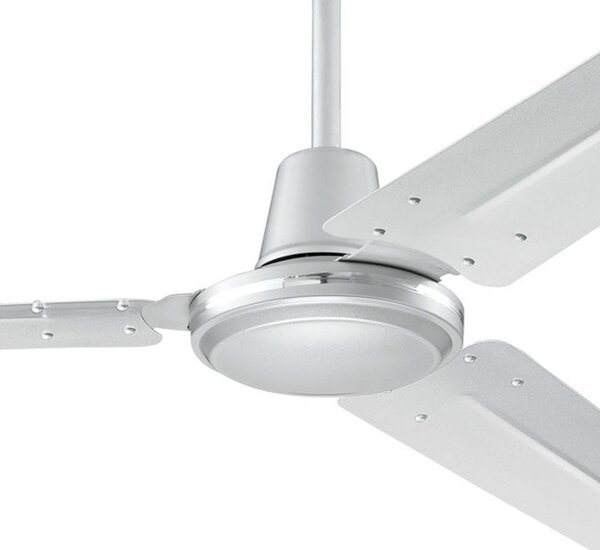 Westinghouse industrijski stropni ventilator, srebrni, tihi, 142 cm, Sivo, Dnevni boravak/blagovaonica, Metal
