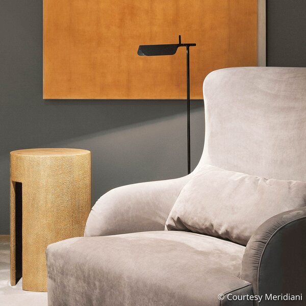 Podne Lampa FLOS, TAB, Crno, Dnevna soba, Metal, Dizajn