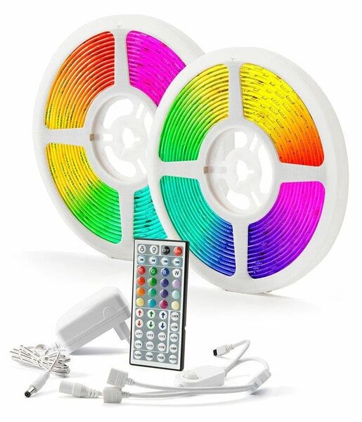 Postavite RGB LED traka 10m detektor kretanja i upravitelj IP44 Brite