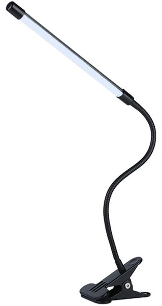 USB 20 LED pokretna stolna svjetiljka crna 63cm crna