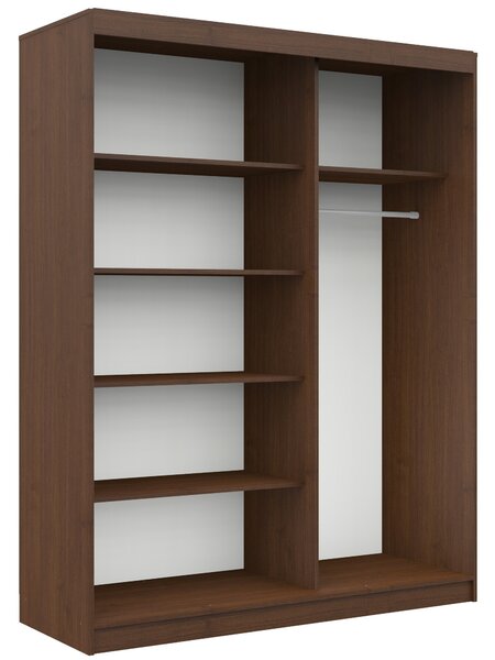 Zondo.hr Ormar za garderobu Cosimo (wenge + bijela). Akcija -12%. 1069440
