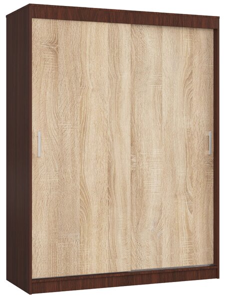 Zondo.hr Ormar za garderobu Cosimo (wenge + hrast sonoma). Akcija -13%. 1069441