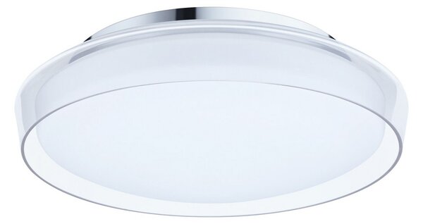 Paulmann Luena LED stropna svjetiljka IP44 krom Ø35cm