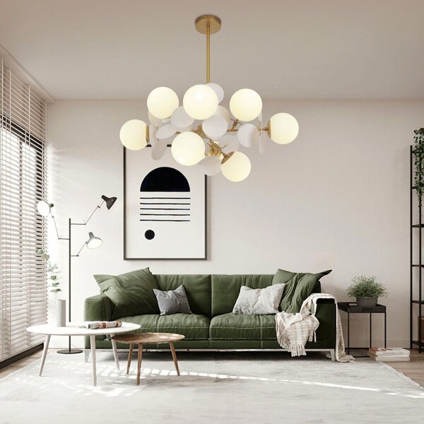 Lampa Viseća Gold/White APP1565-12
