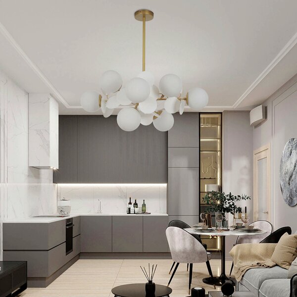 Lampa Viseća Gold/White APP1565-12