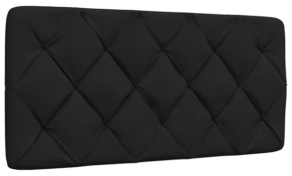 Krevet s madracem crni 100 x 200 cm od tkanine - Crna / 100 x 200 cm