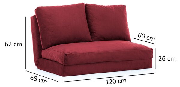 Zondo.hr Sofa futon Tilda (kesten). Akcija -31%. 1072568