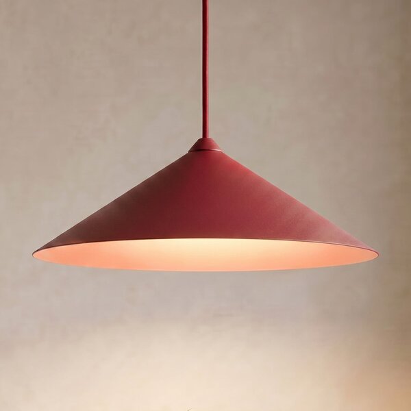 TK Lighting Lampe Lume XL, bordo, metal, Ø 49 cm, GX53, prigušiva, Crvena, Dnevni boravak/blagovaonica, Metal