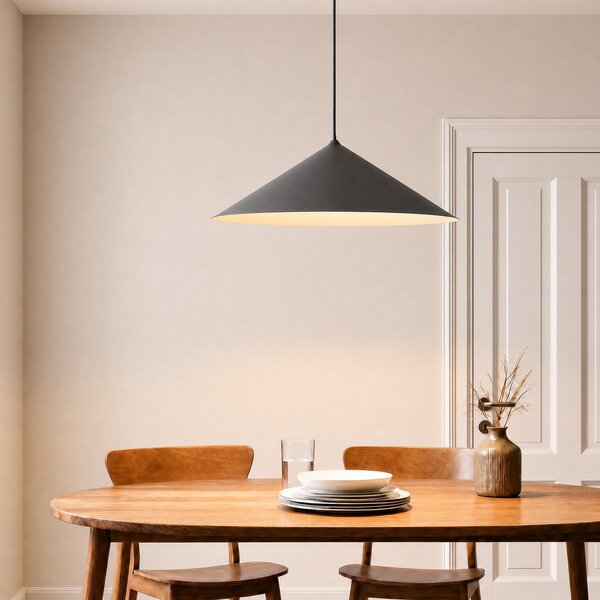 TK Lighting Lampe Lume XL, smeđa, metal, Ø 49 cm, GX53, prigušiva, Smeđa / hrđa, Dnevni boravak/blagovaonica, Metal