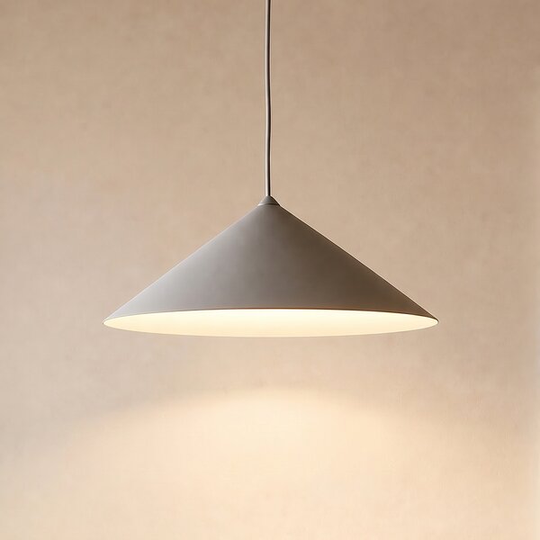 TK Lighting Lume L viseća svjetiljka, greige, metal, Ø 40 cm, GX53, prigušiva, Sivo, Dnevni boravak/blagovaonica, Metal