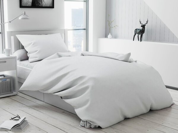 Bijela pamučna posteljina Standard hotelski džep Dimenzije posteljine: 70 x 90 cm | 140 x 200 cm