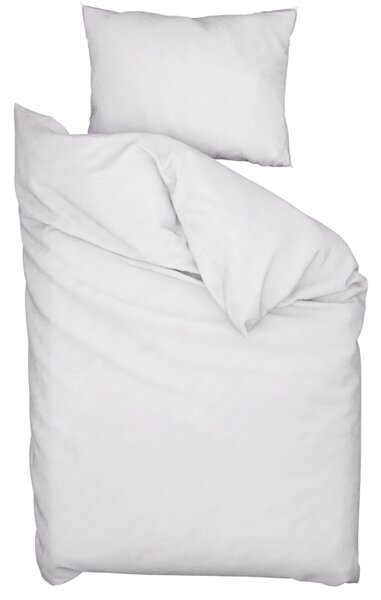 Bijela pamučna posteljina Lux gumbi Dimenzije posteljine: 70 x 90 cm | 140 x 200 cm