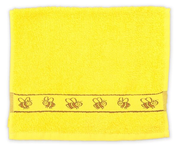 Dječiji ručnik KIDS žuti 30x50 cm