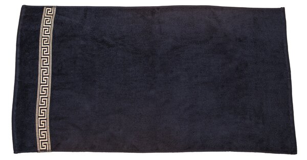 Ručnik GREEK 50 x 90 cm crni, 100% pamuk