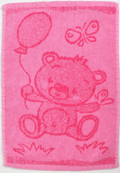 Dječiji ručnik BEBÉ medvjedic ružičasti 30x50 cm