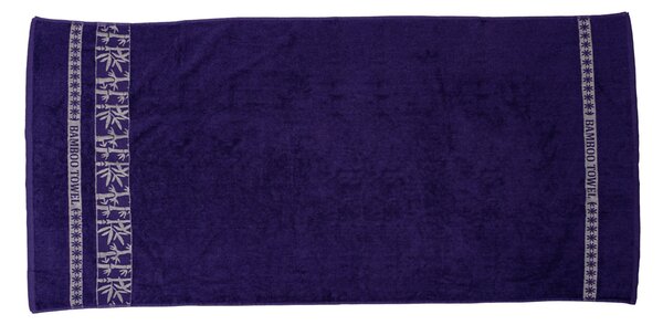 Bambusni ručnik BAMBOO 50x90 cm ljubičasti, 70% bambusovo vlakno | 30% pamuk