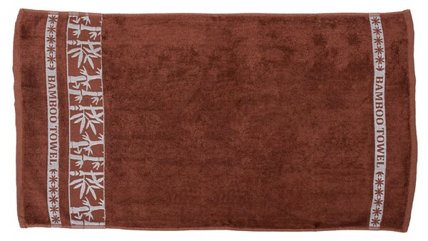 Bambusni ručnik BAMBOO 70x140 cm smeđa, 70% bambus | 30% pamuk