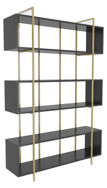 Zondo.hr Regal Brutus (antracit + zlatna). Akcija -30%. 1101439