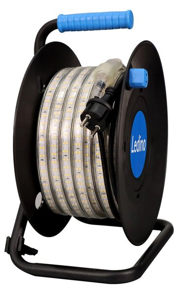 Ledino LED traka Wickede 25m na kabelskom bubnju, 300W, IP65, Providna, Područje hodnika, Plastika