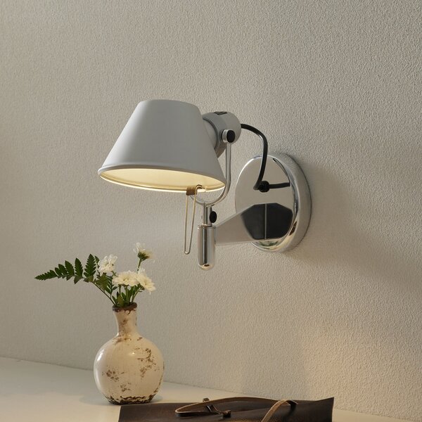 Artemide Tolomeo Faretto - dizajnerska zidna lampa, Metalik, Područje hodnika, Metal