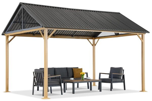 Aluminijska vrtna sjenica Teramo 3x4,8 m Garden Point