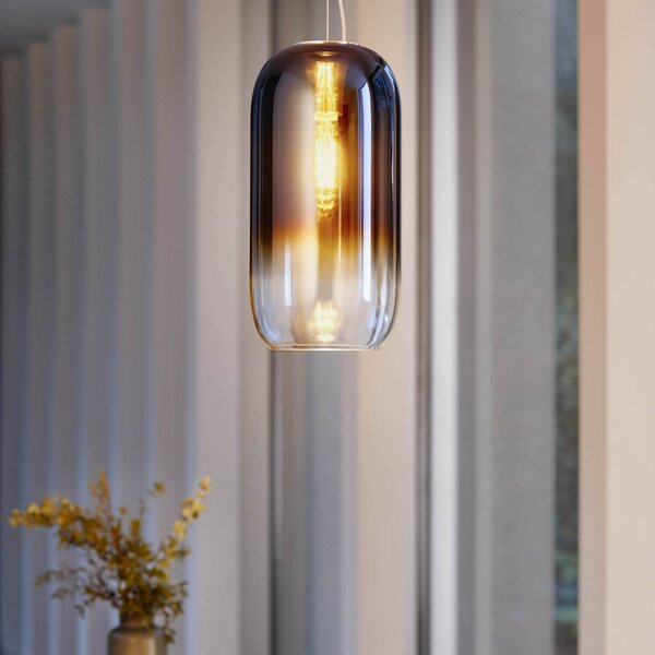 Viseće Svjetiljka Artemide, Gople Mini, prigušiv, Plava, Dnevna soba, Staklo, Dizajn