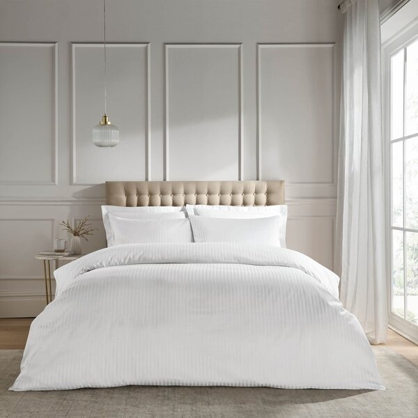 Jastučnice u setu 2 kom od damasta 50x75 cm Satin Stripe – Catherine Lansfield