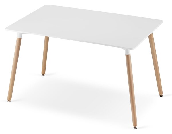 Bijeli blagovaonski stol ADRIA 120x80 cm