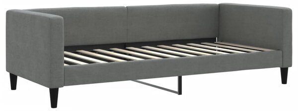 Dnevni krevet na razvlačenje i ladice tamnosivi 90 x 200 cm - Siva / 90 x 200 cm