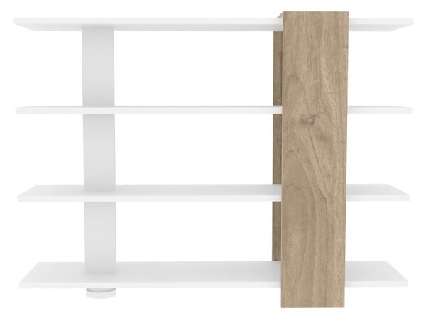 Zondo.hr Regal Nubio (bijela + orah). Akcija -30%. 1102398