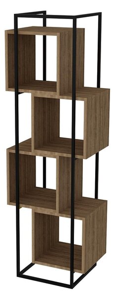 Zondo.hr Regal Prakta (orah + crna). Akcija -30%. 1102483