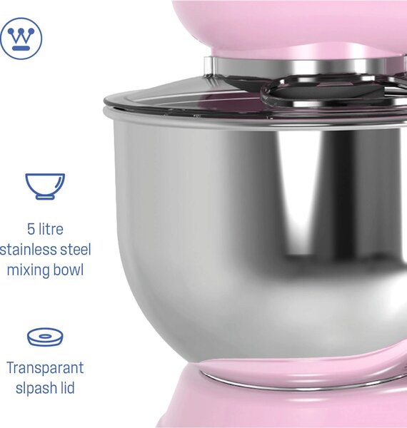 Westinghouse Retro Pink samostojeći mikser